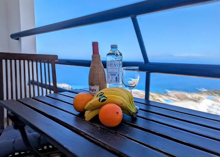 Lägenhet Tenerife - Ocean View And Internet Wifi Optical Fiber - For Rent Playa Paraiso (Tenerife)